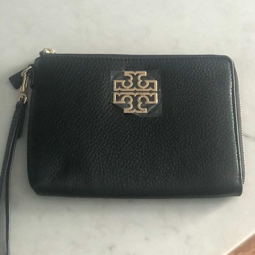 Tory Burch Britten Large Zip Pouch